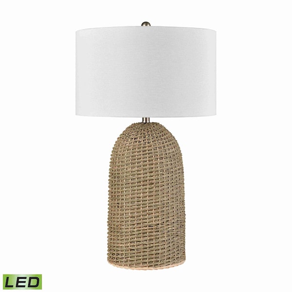 Coe 32'' High 1-Light Table Lamp - Natural - Includes LED Bulb